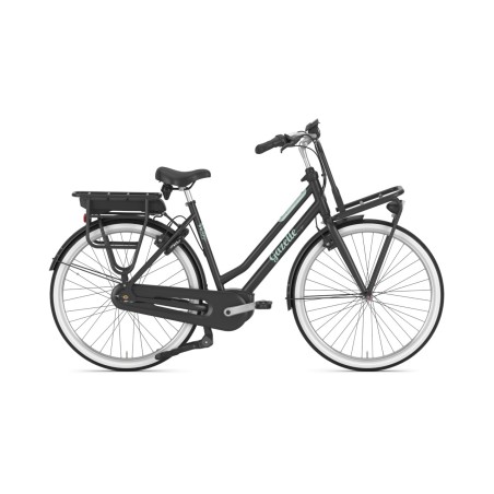 Gazelle Miss Grace C7+ HMB Zwart, inclusief 500Wh accu!